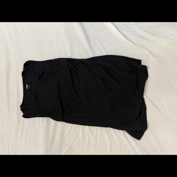 Express Tops - Express Fitted Black Tank Top - Medium